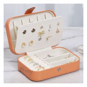 Joyero Compacto en Color Naranja Y+Stickers