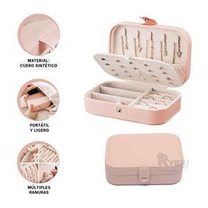 Joyero Elegante en Color Palo Rosa Y+Agendita