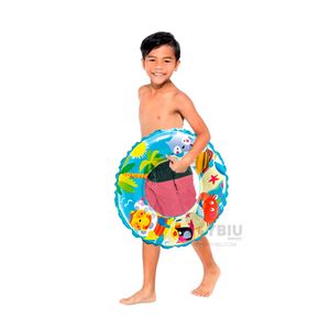 Flotador Kids Resistente en Color Celeste Y+Papel de Regalo