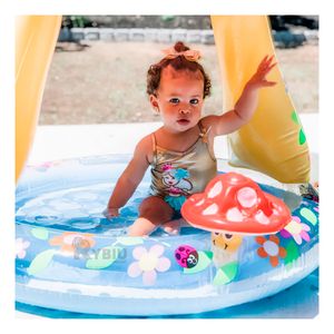 Piscina Fuerte de Forma Honguito Multicolor Y+Agendita