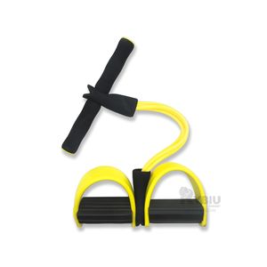 Liga Elastica de Resistencia Abdominal Pull Amarillo y Negro