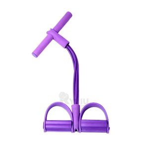 Liga Resistente para Entrenar de Color Morado Y+Stickers