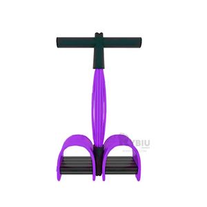 Liga Resistente para Entrenar en Morado y Negro Y+Stickers