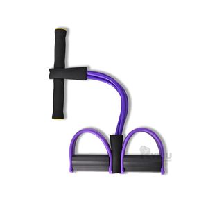 Liga Elastica de Resistencia Abdominal Pull Morado y Negro
