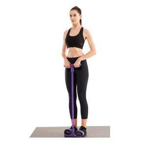 Liga para Entrenamiento Abdominal en Color Morado Y+Agendita