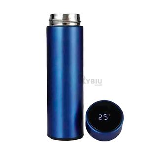 Termo Elegante para Uso Diario 500ml Azul Y+Papel de Regalo