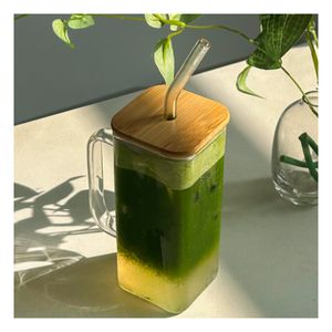 Vaso con Tapadera en Transparente 350ml Y+Stickers