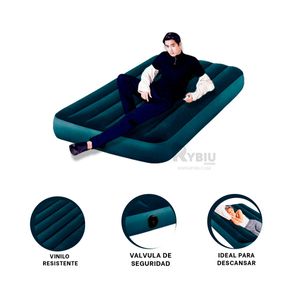 Colchoneta para Dormir COD64760 Y+Regalo Ligas para Peinar