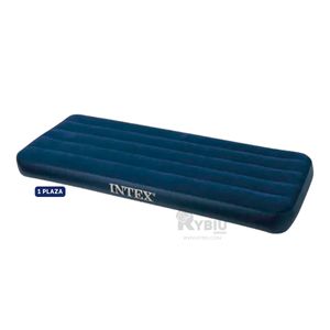 Colchon Inflable para Viajes COD. 64756 Y+Papel de Regalo
