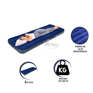 Colchon de Aire Compacto para Dormitorios Azul COD. 64756