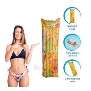 Colchoneta Anaranjado 183x 69CM Y+Regalo Ligas para Peinar