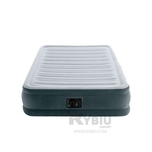 Colchon Inflable Cama Plus de Tono Gris Y+Papel de Regalo
