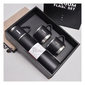 Termo Diseño Termico en Coloracion Negro Y+Papel de Regalo