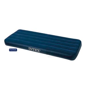 Colchon Inflable de Viaje Azul 1 1/2pz Y+Papel de Regalo