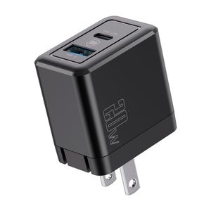 Cargador de Pared 20W USB-A + USB-C Negro Maxell