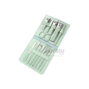 Set Completo de Manicure en Color Verde Y+Papel de Regalo