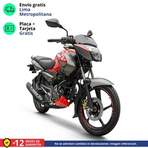 Moto Bajaj Pulsar LS 125 Rojo/Gris