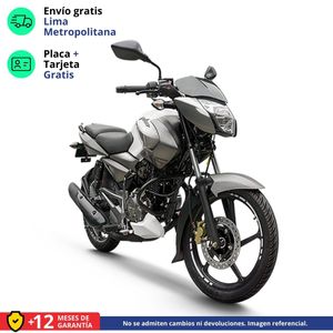 Moto Bajaj Pulsar NS 125 Blanco/Gris