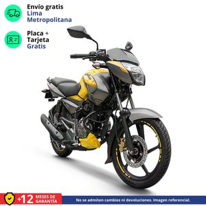 Moto Bajaj Pulsar LS 125 Amarillo/Gris