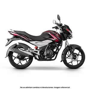 Moto Bajaj Discover 125 ST Negro Rojo