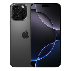 iPhone 16 Pro Max 256GB, 8GB ram, cámara principal 48MP + 48MP + 12MP, frontal 12MP, 6.9", negro