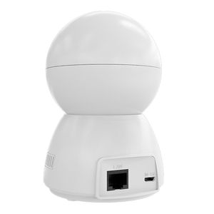 Cámara de seguridad interna Nexxt NHC-IP10 2K, vision nocturna, detección de movimiento, comunicación bidireccional, control de voz, Puerto RJ45