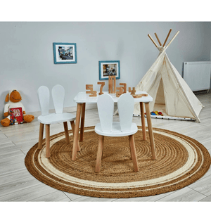 Set Infantil Mesa+Silla Bunny AMORE HOME