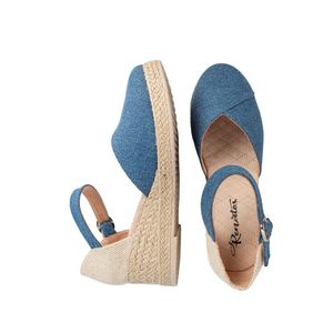 Alpargatas Mujer Renato's 1141 Celeste