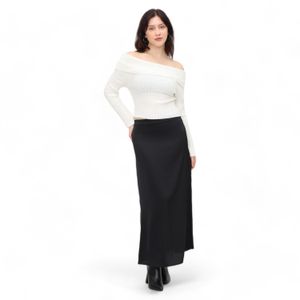 Falda Larga de Seda Amalia Mood para Mujer