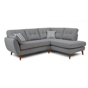 Seccional Mallma Deco Polonia Derecho Gris