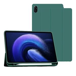 Funda Smart Cover con Porta Lapiz para Tablet Honor Pad X9 Verde