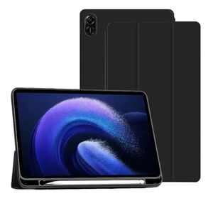 Funda Smart Cover con Porta Lapiz para Tablet Honor Pad X9 Negro
