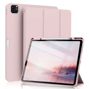 Funda Smart Cover con Porta Lapiz para Tablet Xiaomi Pad 6 Palo Rosa