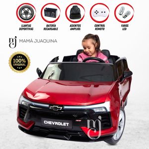 Carro a Batería Chevrolet Giardi con Pantalla Rojo