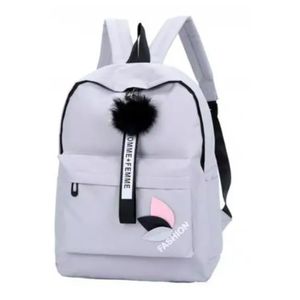 Mochila de lona Multiuso Basic Plateado