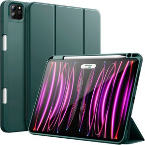 Funda Smart Cover con Porta Lapiz para IPAD PRO 13" 2024 VERDE