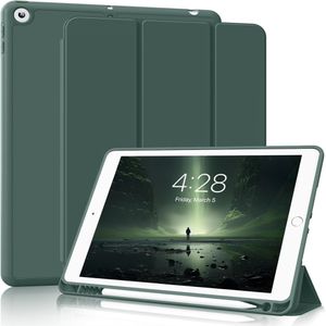 Funda con Porta Lapiz para IPAD 10,2 Verde