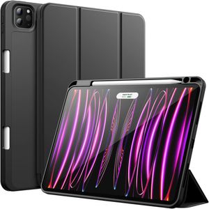 Funda Smart Cover con Porta Lapiz para IPAD PRO 13" 2024 NEGRO