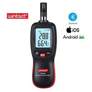 Termohigrómetro Higrómetro Data Logger Profesional con Bluetooth - WINTACT WT83B