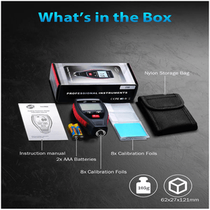 Medidor Profesional de Espesor de Pintura - BENETECH GT235