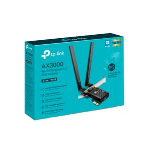 Tarjeta de red Tp Link Archer TX55E Adaptador PCIe WiFi 6 Bluetooth 5.2 AX3000