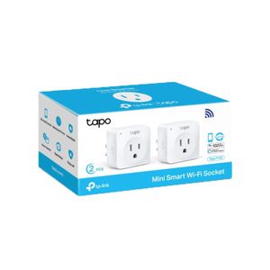 Tomacorriente Wifi Tapo P100 pack 2 Tp Link Inteligente Control Energético