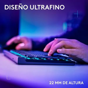 Teclado Logitech G515 Lightspeed TKL Wireless Tactile - Negro