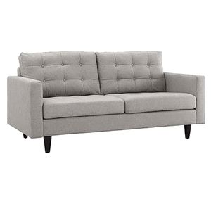 Sofa Mallma Deco de 3 Rodry Plata