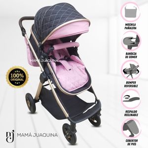 Coche Moisés de Lujo Kennedy II Edición Limitada Rosa