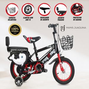 Bicicleta Para Niño Aro 12 Noodle Rojo