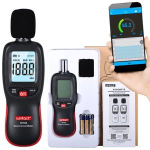 Sonómetro Profesional Medidor de Ruido con Bluetooth - WINTACT WT85B