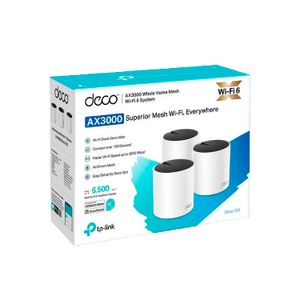 Sistema Mesh Tp Link Deco X55 3 Pack Wifi 6 AX3000