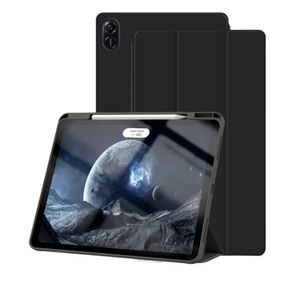 Funda Smart Cover con Porta Lapiz para Tablet Honor Pad 8 12" Negro