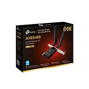 Tarjeta de red Tp Link Archer TXE72E Adaptador PCIe red Wifi 6E  AXE5400